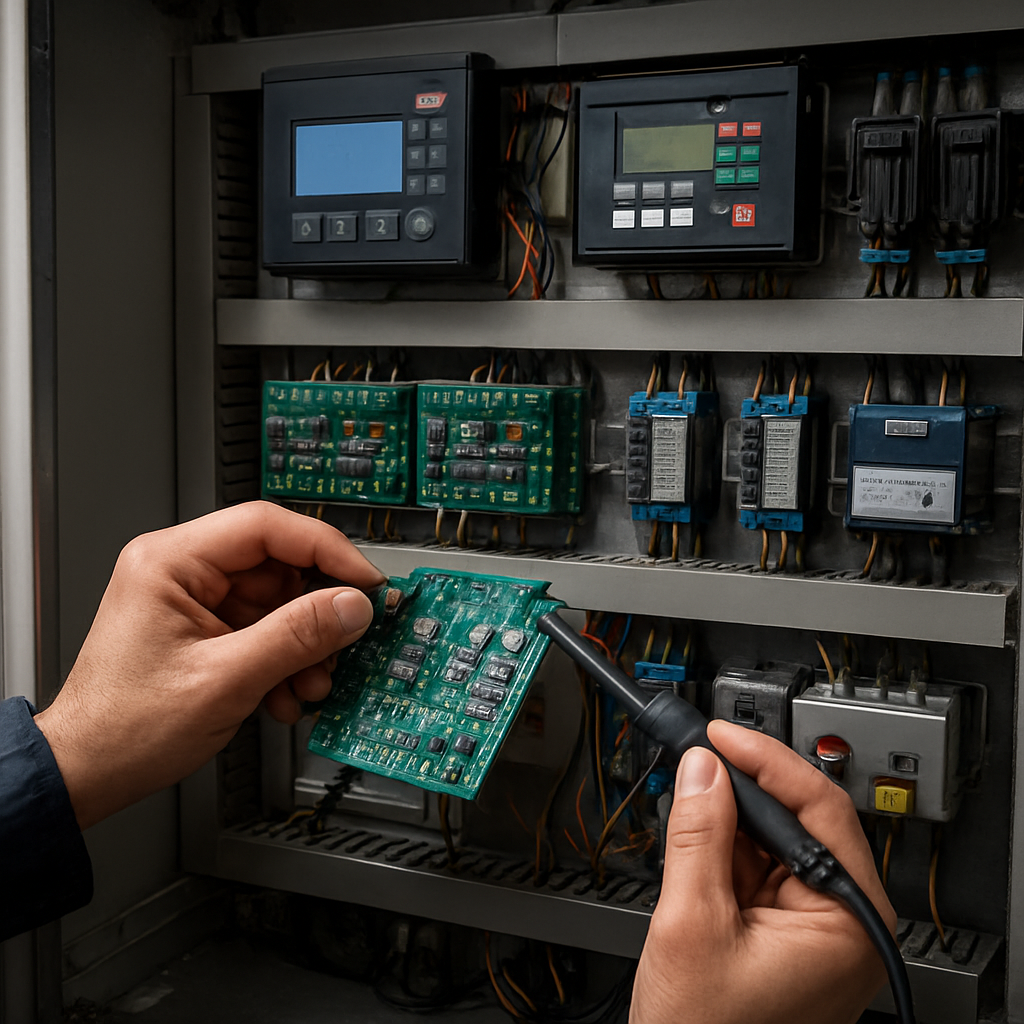 CHP Cogenerator & Genset Controller Repair — Deif, ComAp, Woodward, Heinzmann, Motortech | Europe