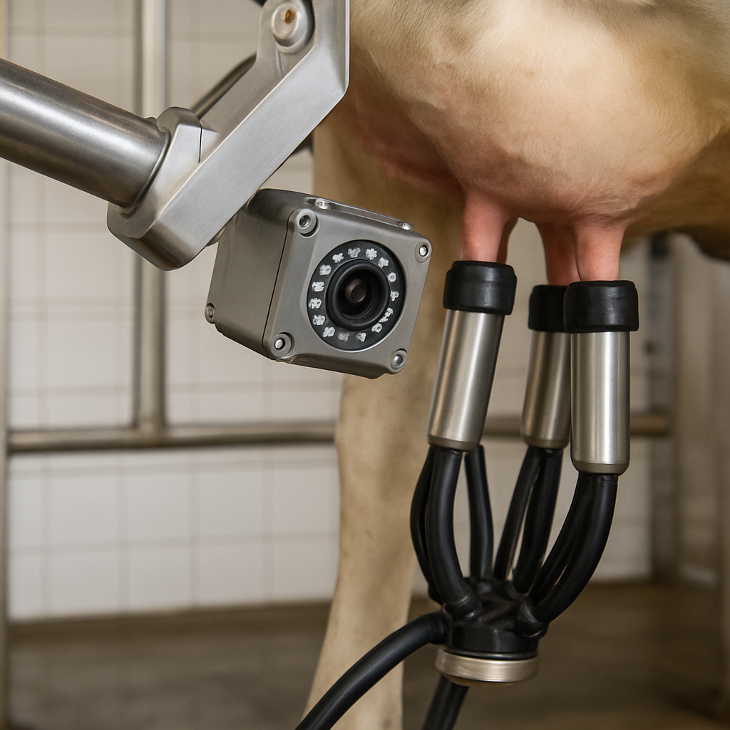 Dairy Robot Teat Camera Repair & Modification — Lely Astronaut, DeLaval VMS, GEA DairyRobot | EU Shipping