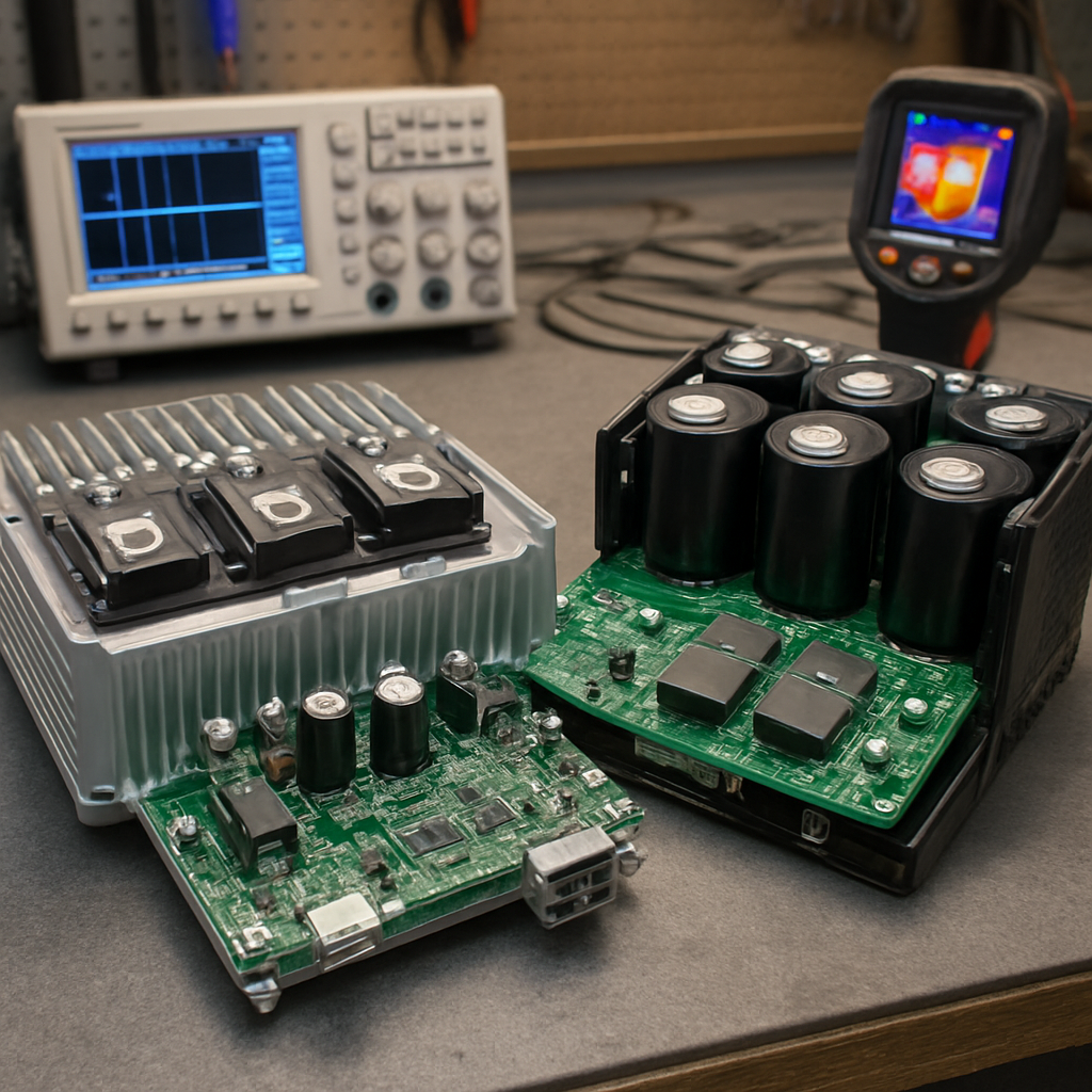 Oprava řídící jednotky Hangcha a Hitachi AC Motor Controller – vysokozdvižné vozíky