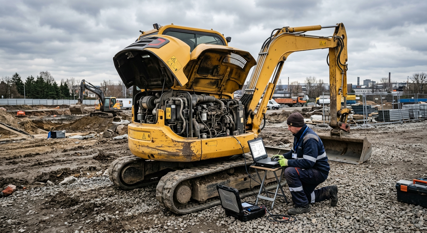 Isuzu 4JJ1 ECM Repair for Excavators and Agricultural Machines — Diagnostics, Regeneration, Diesel Engine Controllers (Silesia + Remote Europe)