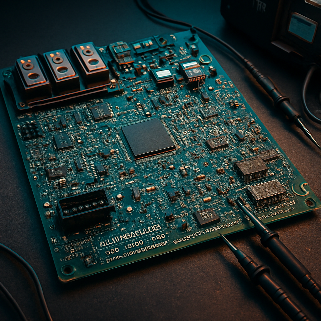 Jungheinrich Forklift Controller Repair — Mitsubishi AC Drive & Kubota Engine ECU
