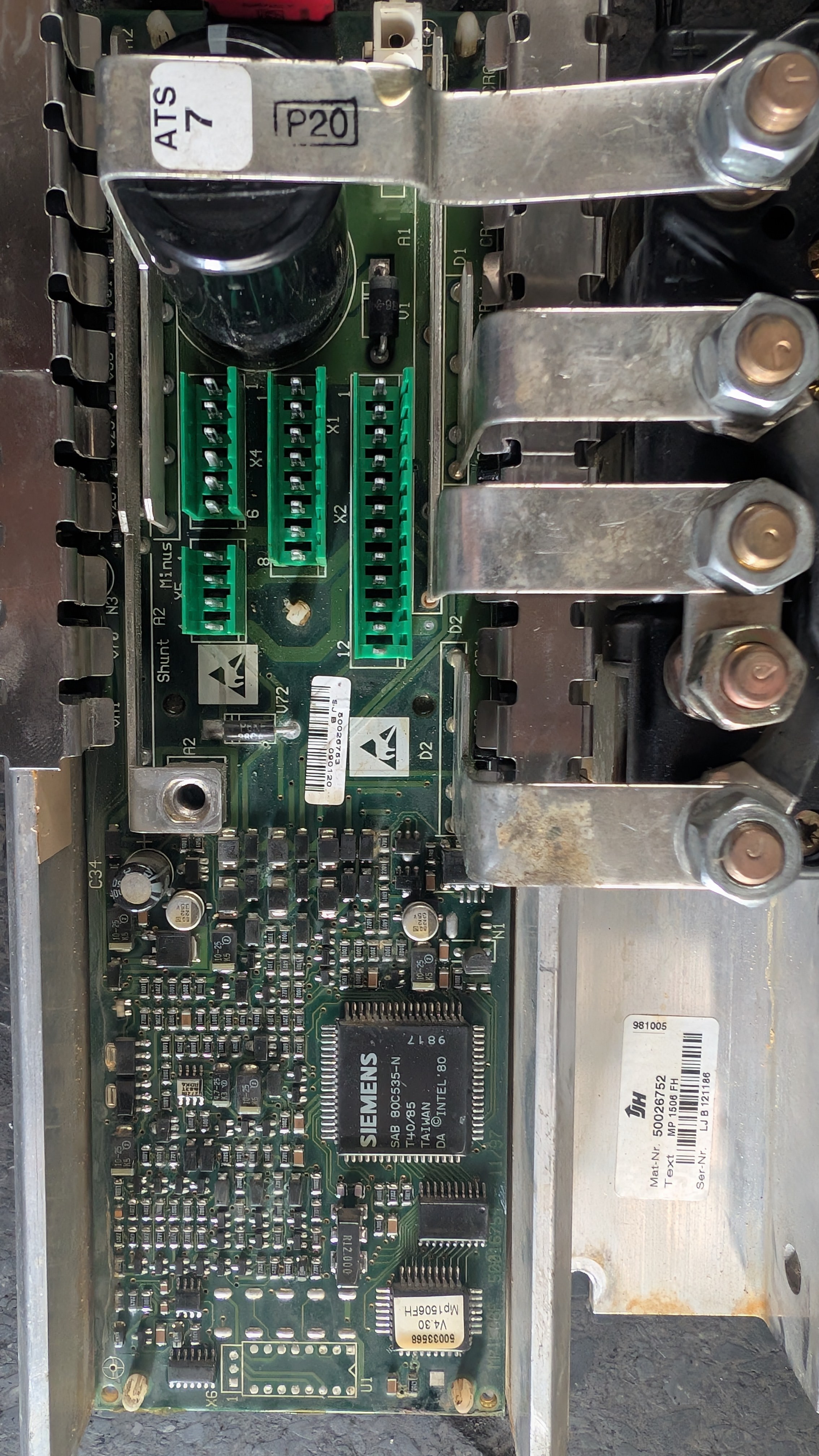 Repair of Jungheinrich MP 1506 FH ATS Controller — EFG 213 220 425, ETV 214, ETM 116, ECE, ETR, EJE, EKS. Fault 3.1 EEPROM, 8.1 CAN, 108 MOSFET, 112 Traction. Poland, Germany, All Europe.